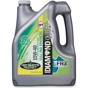 imageHot Shots Secret Black Diamond Outlaw Oil 100 Percent PAO 15W40 1 Gallon