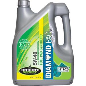 imageHot Shots Secret Blue Diamond 100 Percent PAO Oil 5W40 CK4 1 Gallon5W40