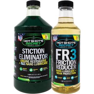 imageHot Shots Secret Diesel Duo  Stiction Eliminator and Diesel Extreme 2 Quarts EachSSS 2 Count