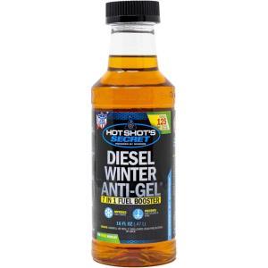 imageHot Shots Secret Diesel Winter AntiGel 16 Oz Squeeze 7in1 Diesel Fuel Additive  Prevents Gelling and Fuel Line FreezeUps  Boosts Cetane  Cleans Injectors  Improves Performance Amber16 Ounces