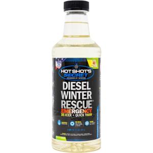 imageHot Shots Secret Diesel Winter Rescue Emergency Deicer ampamp Quick Thaw 1 Quart Bottle Diesel AntiGel Fuel Additive Disperses Moisture ampamp Deices Fuel in Filters Lines Pumps ampamp Tank