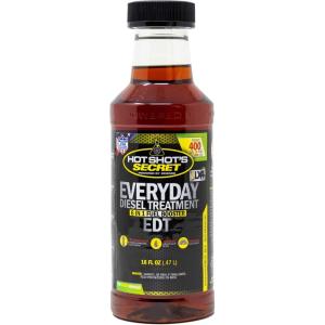 imageHot Shots Secret Everyday Diesel Treatment HSSEDT16ZS 6in1 Diesel Fuel Additive  Treats 400 Gallons Diesel Injector Cleaner Diesel Fuel System Cleaner Diesel Additive Boosts Cetane 16oz16 Fl Oz Round