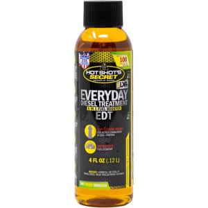 imageHot Shots Secret Everyday Diesel Treatment HSSEDT16ZS 6in1 Diesel Fuel Additive  Treats 400 Gallons Diesel Injector Cleaner Diesel Fuel System Cleaner Diesel Additive Boosts Cetane 16oz4 Fl Oz