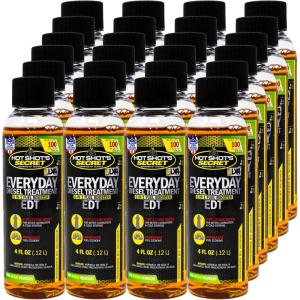 imageHot Shots Secret Everyday Diesel Treatment HSSEDT16ZS 6in1 Diesel Fuel Additive  Treats 400 Gallons Diesel Injector Cleaner Diesel Fuel System Cleaner Diesel Additive Boosts Cetane 16oz4 Fl Oz 24Pack