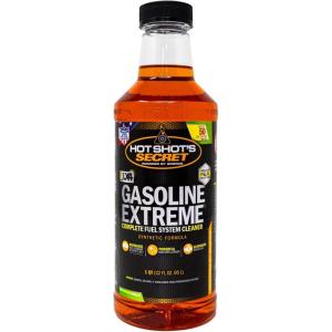 imageHot Shots Secret Gasoline Extreme 12 Oz Concentrated Fuel System Cleaner Fuel Additive for Gasoline Engines Fuel Injector Cleaner  Increases Fuel Economy ampamp Restores Engine Performance1 Count Pack of 1