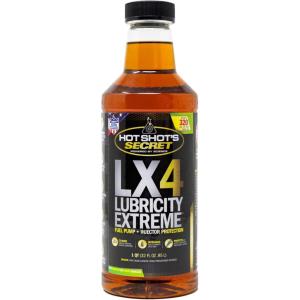 imageHot Shots Secret LX4 Lubricity Extreme  32 Fl Oz  Fuel System Protection  Lubricates and Protects Fuel Pump and Injectors  Prevents Wear and Damage  For Gasoline or Diesel Engines32 fl oz 1 Count