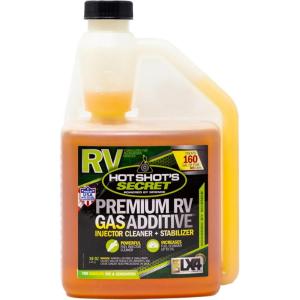imageHot Shots Secret Premium RV Gas Additive 16 fl oz BottleOrange
