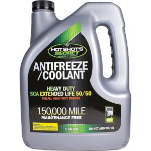 imageHot Shots Secret 150000 Mile 5050 Prediluted Green AntifreezeCoolant 1 Gallon