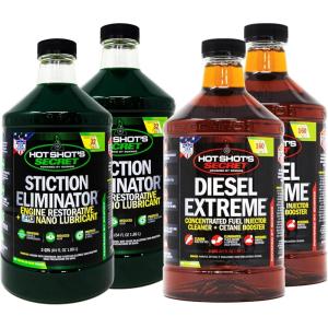 imageHot Shots Secret Big Rig Duo Diesel Oil and Fuel Additive 256 Fluid Ounces