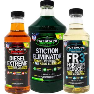 imageHot Shots Secret Trio Diesel Oil and Fuel Additive 128 Fluid Ounces