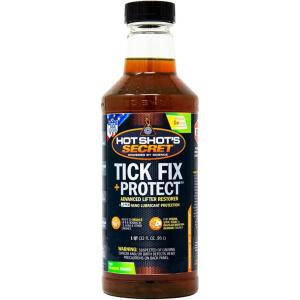 imageHot Shots Secret Tick Fix  Protect 32 fl oz  Engine Oil Additive for Gas Engines Reduces Lifter Tick and Engine Noise FR3 Nano Technology1