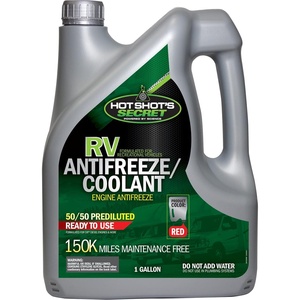 image:imageHot Shots Secret RV 150000 Mile 5050 Prediluted Red AntifreezeCoolant 1 Gallon